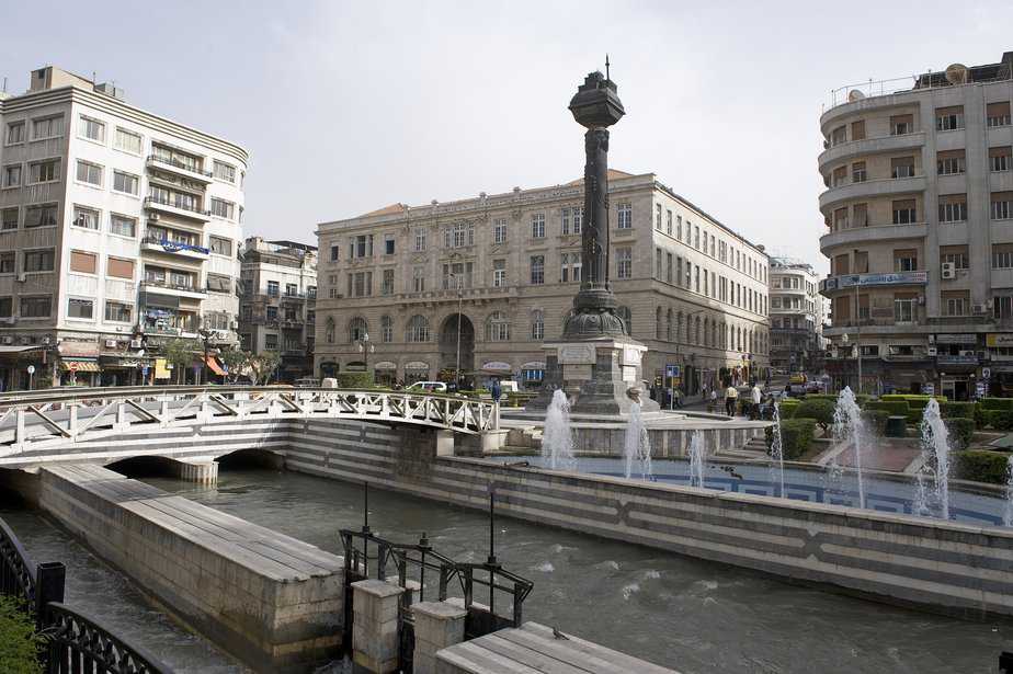 Place Marjeh à Damas