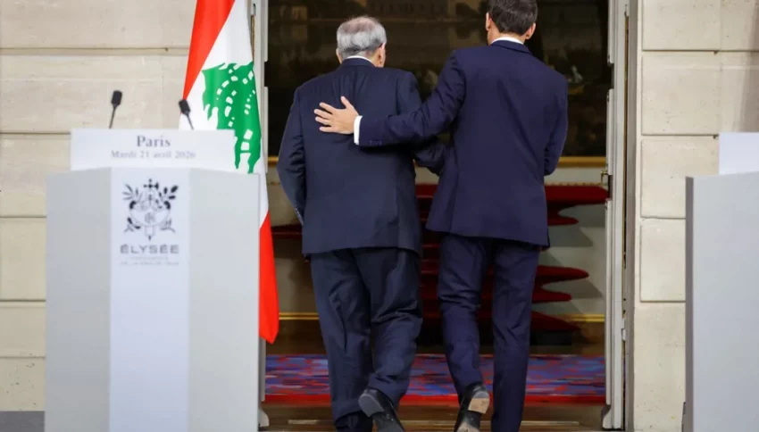 Premier ministre libanais reçu par emmanuel macron