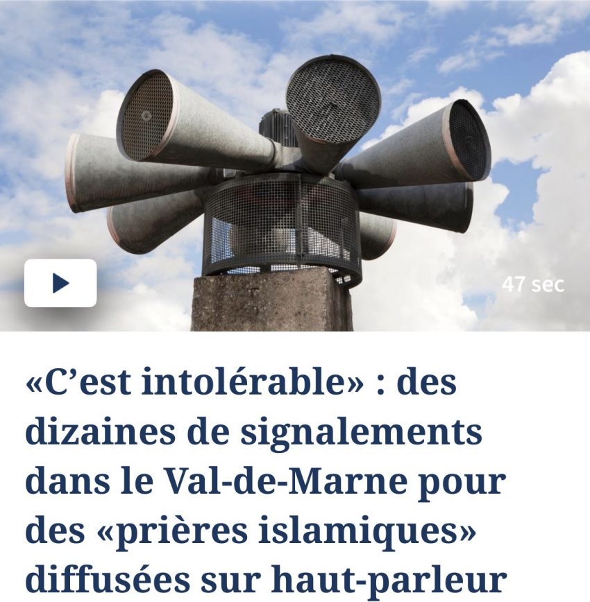Appel à la prière : de Damas au Val-de-Marne, le même débat