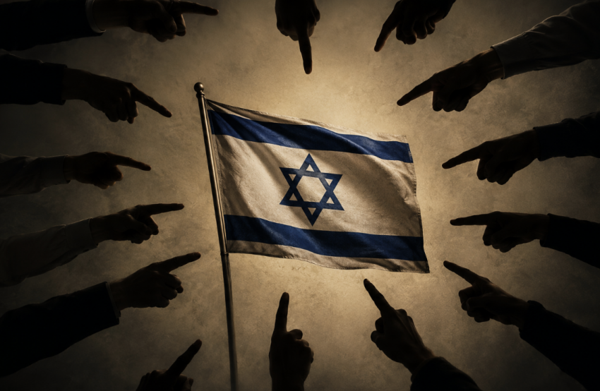 La faute à Israël. Encore, toujours, et pour toujours.
